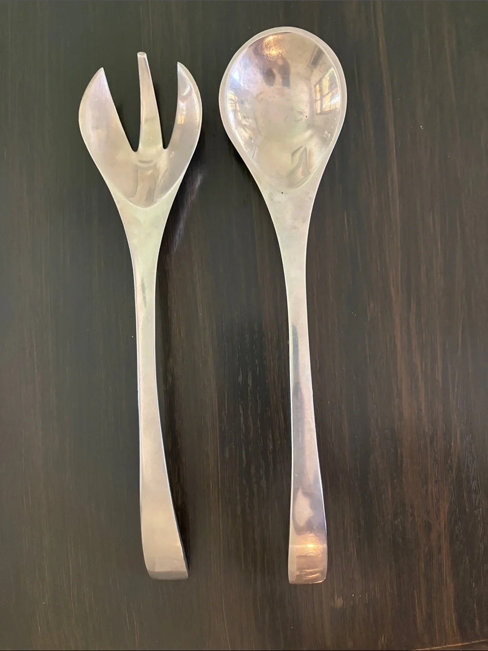 Vintage Nambe Salad Serving Set